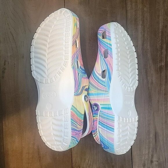 Crocs Multicolored Men's Size 13 - Picture 3 of 5